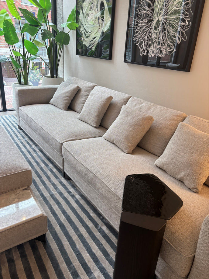 Floor Sample Davis Out Sectional in Fabric Ischia 12 by Frigerio | Casa Design Group