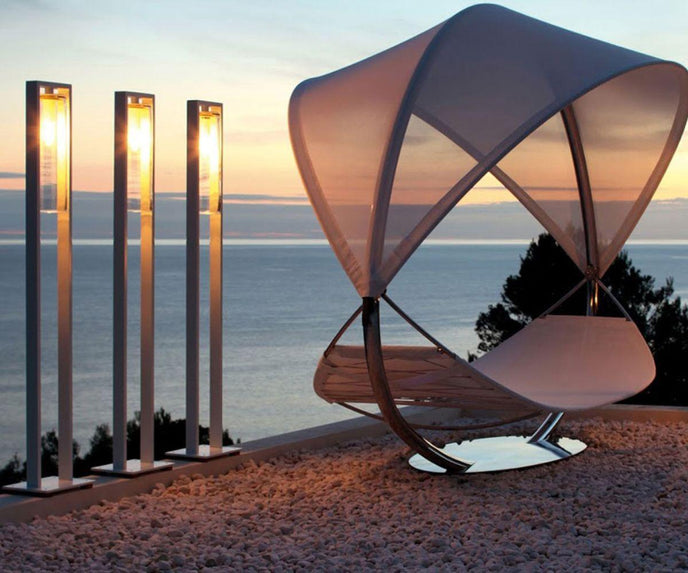 Floor Sample Dome Outdoor Floor Lamp by Royal Botania Casa Design Group