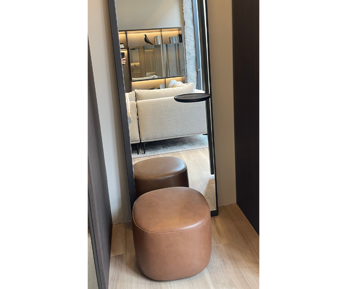 High End Floor Sample Domino Next Pouf by Molteni&C Casa Design Group