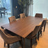Floor Sample Filigree Table with Eucalyptus Top and Iridium Brown Structure by Molteni&C | Casa Design Group