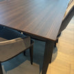 Floor Sample Filigree Table with Eucalyptus Top and Iridium Brown Structure by Molteni&C | Casa Design Group