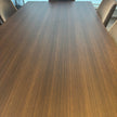 Floor Sample Filigree Table with Eucalyptus Top and Iridium Brown Structure by Molteni&C | Casa Design Group