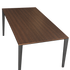 Floor Sample Filigree Table with Eucalyptus Top and Iridium Brown Structure by Molteni&C | Casa Design Group