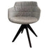 High End Floor Sample Flow 4-Legged Swivel Armchair by MDF Italia Casa Design Group