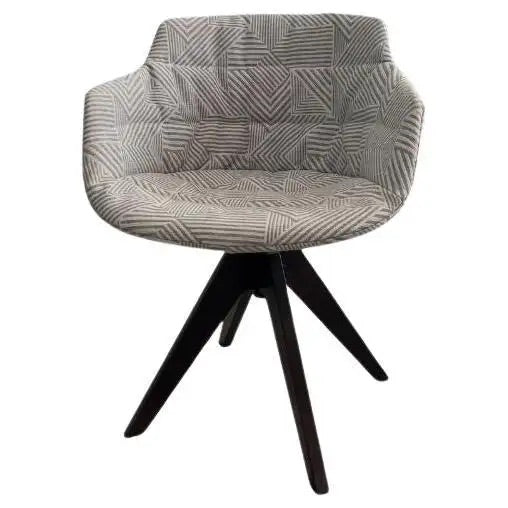 High End Floor Sample Flow 4-Legged Swivel Armchair by MDF Italia Casa Design Group