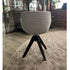 High End Floor Sample Flow 4-Legged Swivel Armchair by MDF Italia Casa Design Group