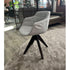 High End Floor Sample Flow 4-Legged Swivel Armchair by MDF Italia Casa Design Group