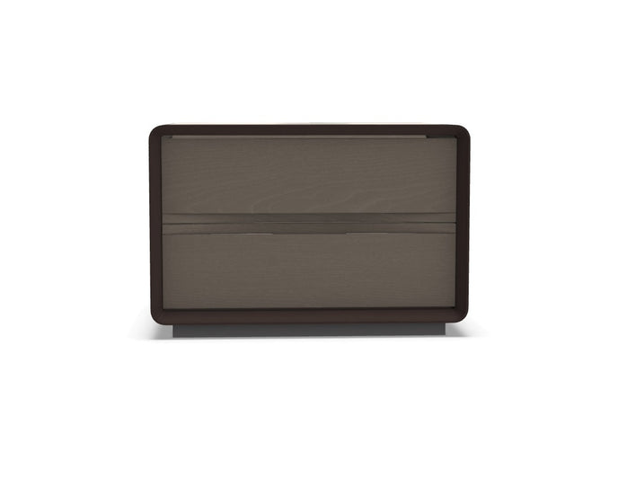 High End Floor Sample Frame 2 Drawer Night Stand by Giorgetti Casa Design Group