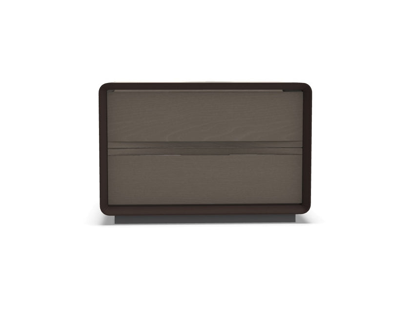 High End Floor Sample Frame 2 Drawer Night Stand by Giorgetti Casa Design Group