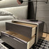 High End Floor Sample Frame 2 Drawer Night Stand by Giorgetti Casa Design Group