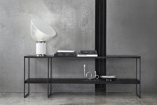 High End Floor Sample Frame Console Table by Marelli Casa Design Group