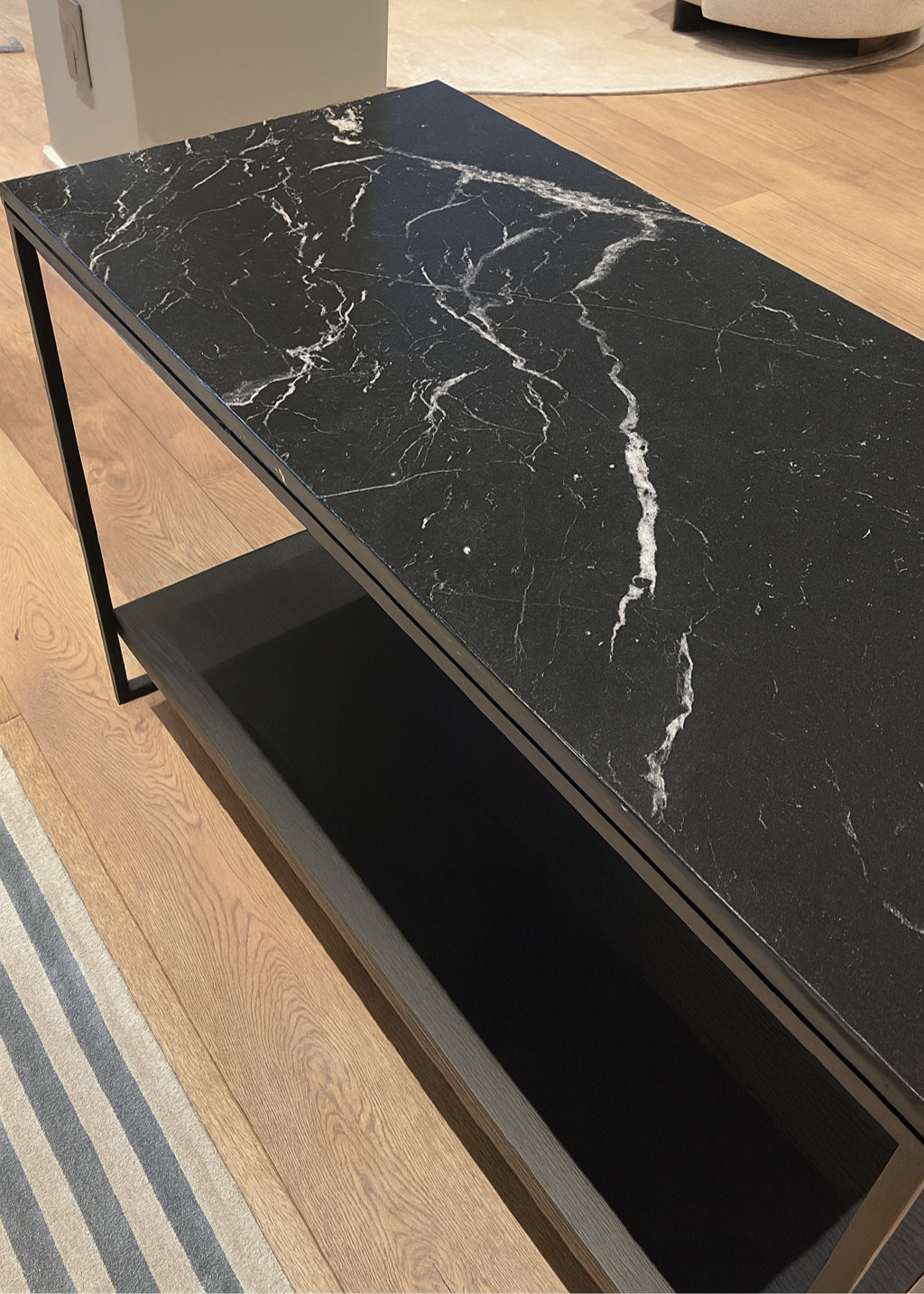 High End Floor Sample Frame Console Table by Marelli Casa Design Group
