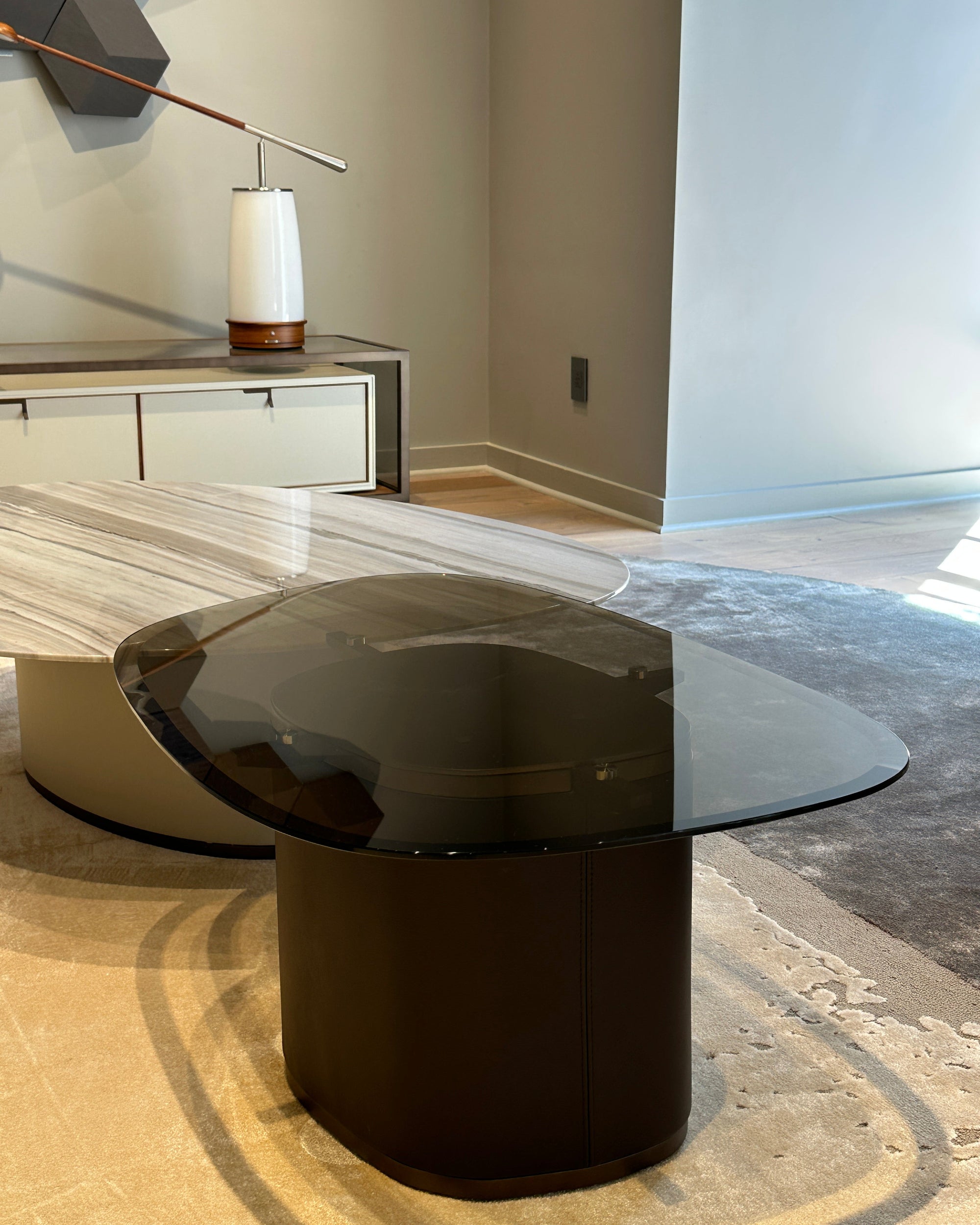 High End Floor Sample Galet Coffee Table by Giorgetti Casa Design Group 
