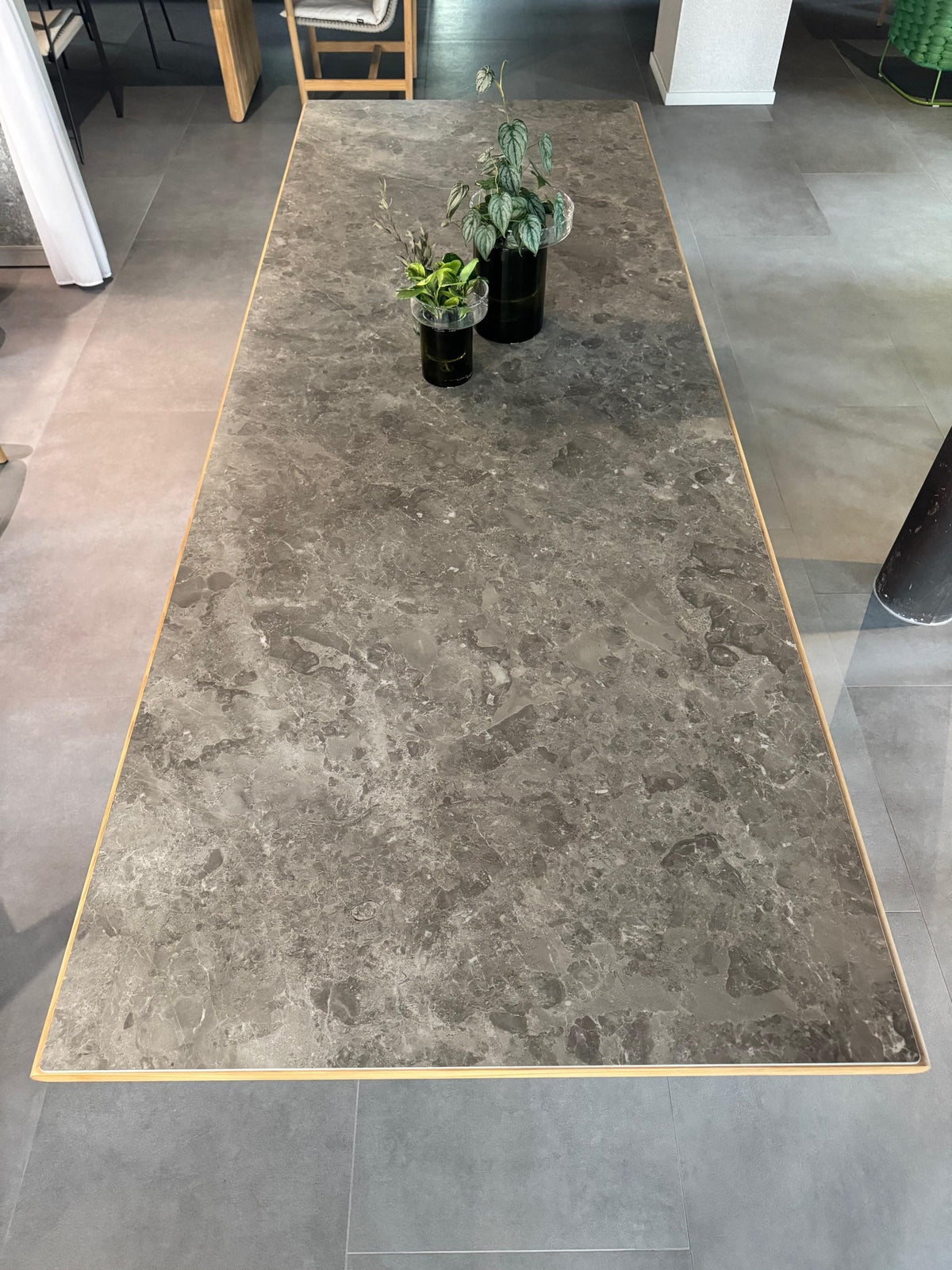 High End Floor Sample Giro Outdoor Dining Table by Kettal Casa Design Group