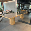 High End Floor Sample Giro Outdoor Dining Table by Kettal Casa Design Group