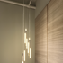 High End Floor Sample Hail 3 Piece Chandelier by Giorgetti Casa Design Group