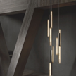 High End Floor Sample Hail 3 Piece Chandelier by Giorgetti Casa Design Group