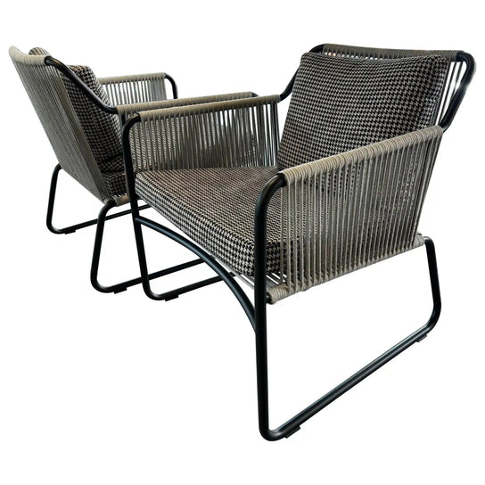 High End Floor Sample Harp 768 Outdoor Lounge Chair by Roda Casa Design Group