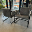 High End Floor Sample Harp 768 Outdoor Lounge Chair by Roda Casa Design Group