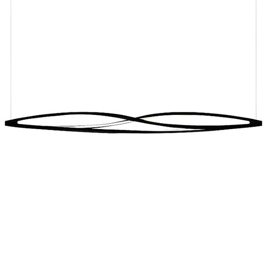 High End Floor Sample In the Wind Horizontal Light Fixture by Nemo Lighting Casa Design Group