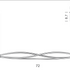 High End Floor Sample In the Wind Horizontal Light Fixture by Nemo Lighting Casa Design Group