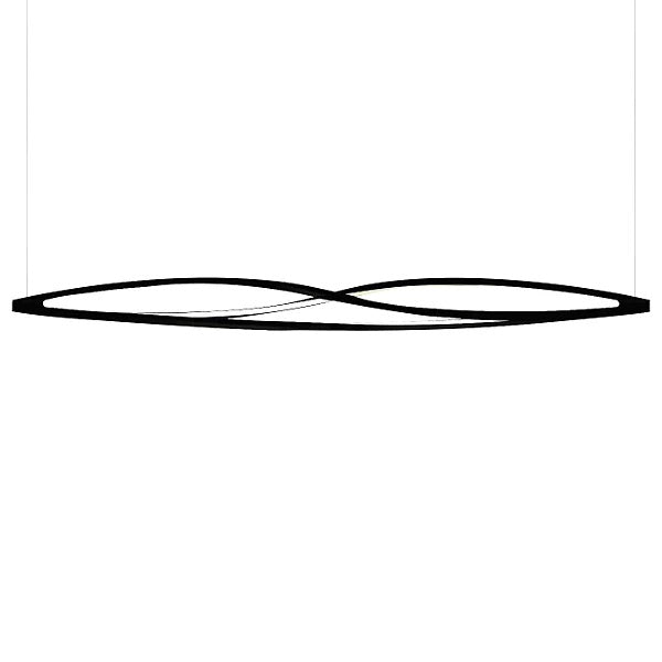 High End Floor Sample In the Wind Horizontal Light Fixture by Nemo Lighting Casa Design Group