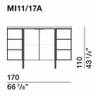 High End Floor Sample Irving Sideboard by Molteni&C Casa Design Group