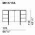 High End Floor Sample Irving Sideboard by Molteni&C Casa Design Group