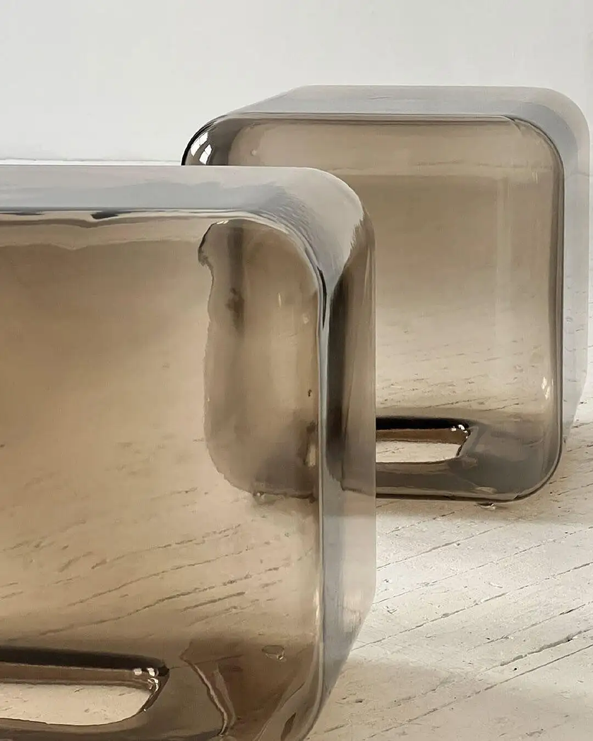 Floor Sample Lokum Side Table Tall by Sabine Marcelis for Acerbis | Casa Design Group
