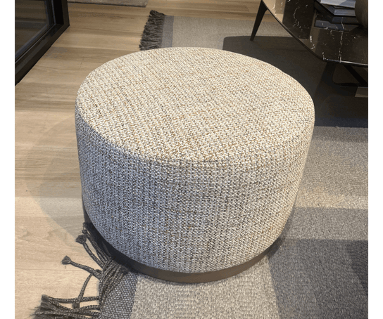 High End Floor Sample Marelli Moon Pouf by Marelli  Casa Design Group