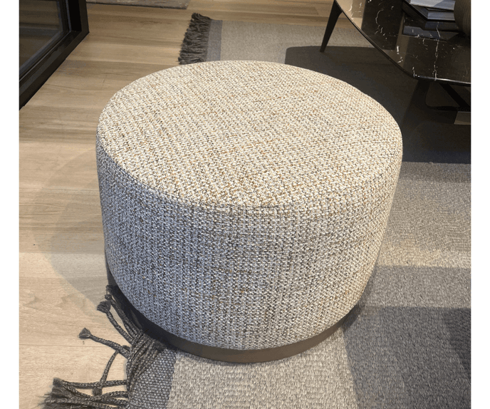 High End Floor Sample Marelli Moon Pouf by Marelli  Casa Design Group