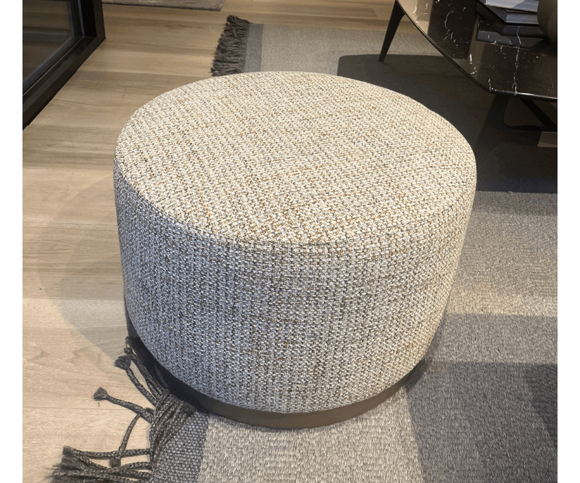 High End Floor Sample Marelli Moon Pouf by Marelli  Casa Design Group