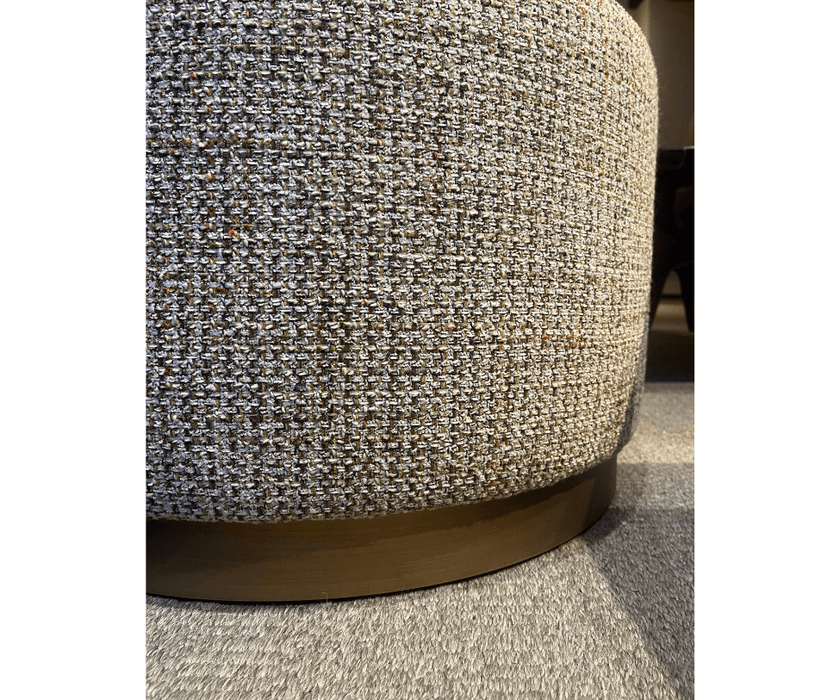 High End Floor Sample Marelli Moon Pouf by Marelli  Casa Design Group