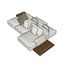 High End Floor Sample Marteen Sofa by Molteni&C Casa Design Group