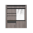 High End Floor Sample Master Dressing Walk-In closet by Molteni&C Casa Design Group