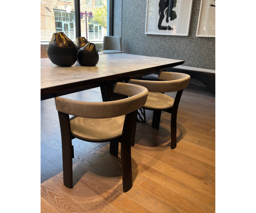 High End Floor Sample Noce Dining Chair by Henge Casa Design Group