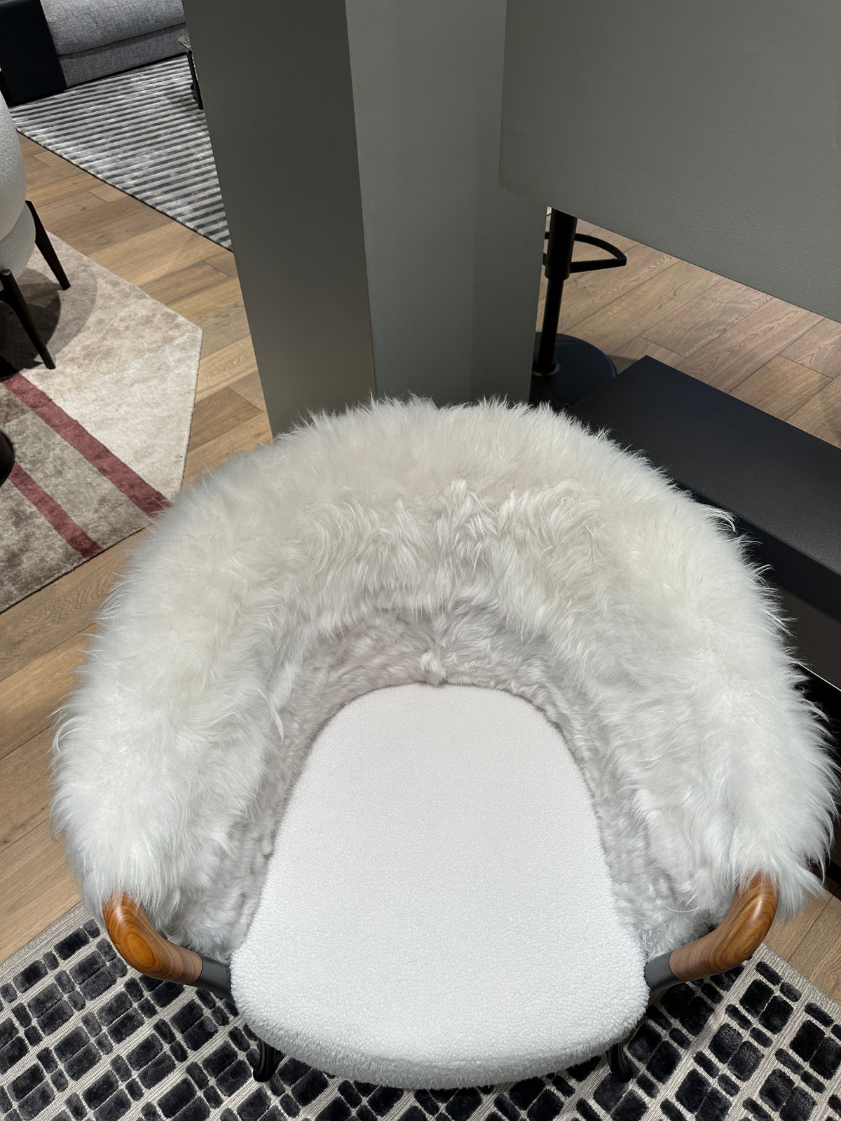 High End Floor Sample Progetti Fashion Armchair by Giorgetti Casa Design Group