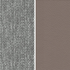 Floor Sample Qing Chair Low Back in Sky-Shadow Grey and Leather Cafe Noir by Camerich | Casa Design Group