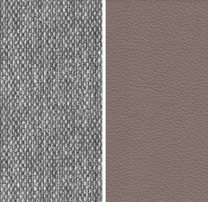 Floor Sample Qing Chair Low Back in Sky-Shadow Grey and Leather Cafe Noir by Camerich | Casa Design Group