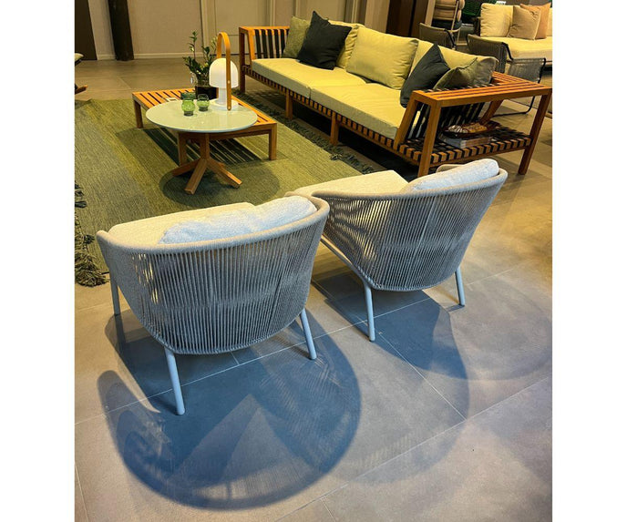 High End Floor Sample Radoc Lounge Chair-Set of 2 by Manutti Casa Design Group