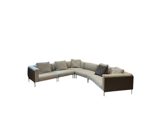 High End Floor Sample Rod System Sectional Sofa by Living Divani Casa Design Group