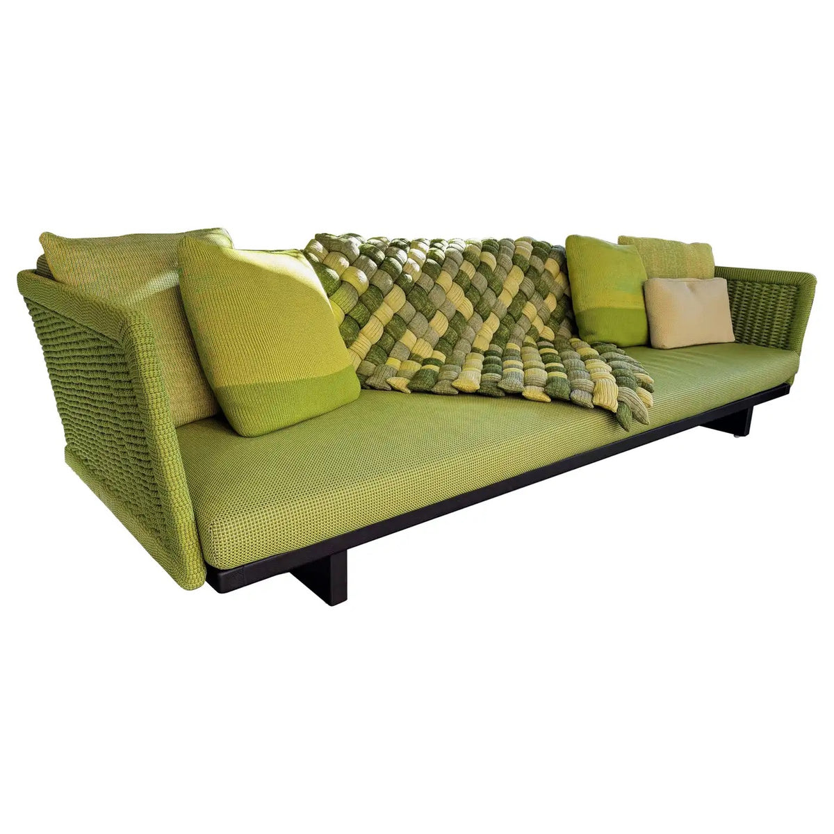 High End Floor Sample Sabi Outdoor Sofa by Paola Lenti Casa Design Group