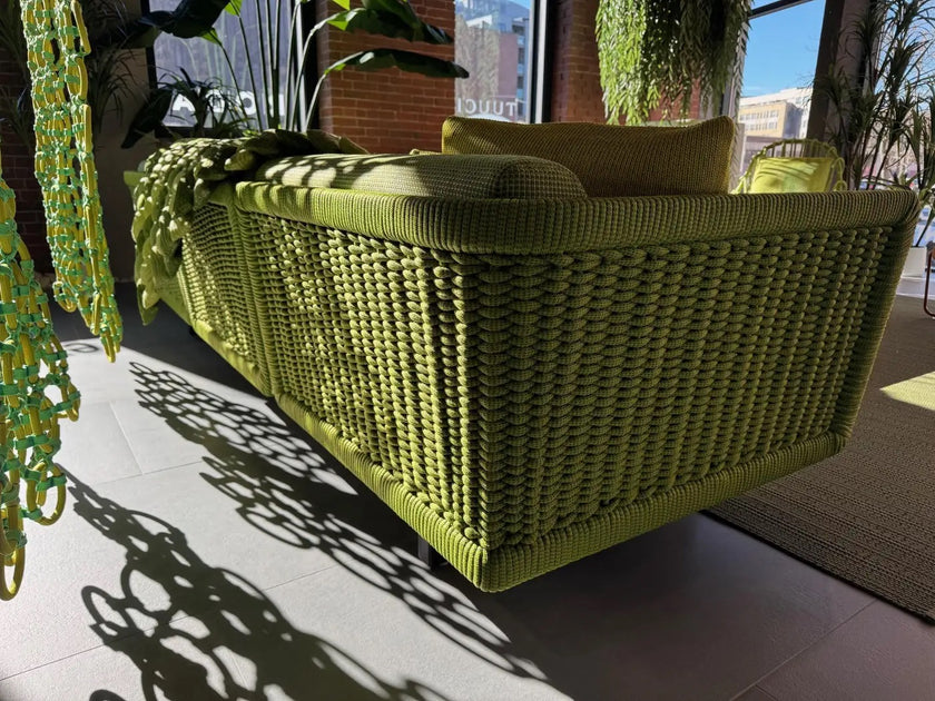High End Floor Sample Sabi Outdoor Sofa by Paola Lenti Casa Design Group