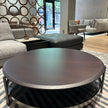 High End Floor Sample Skyline Coffee Table Round by Giorgetti Casa Design Group