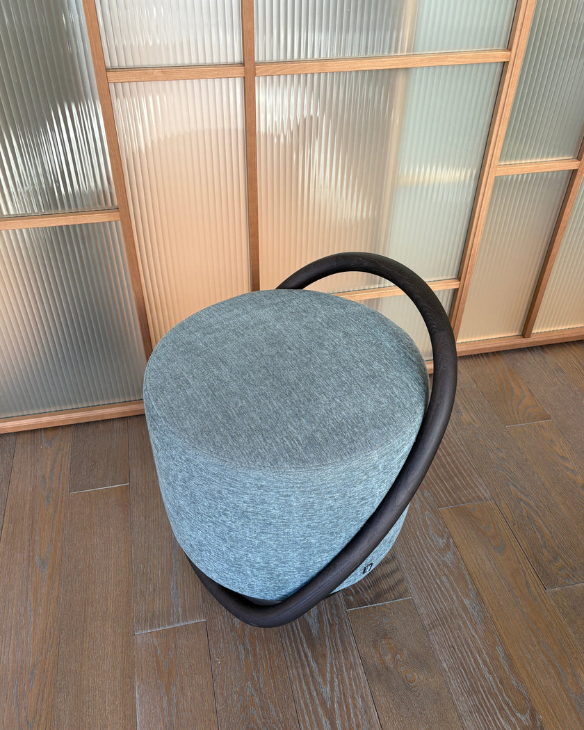 High End Floor Sample Smile Pouf by Porada Casa Design Group