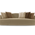 High End Floor Sample Solemyidae Sofa by Giorgetti Casa Design Group