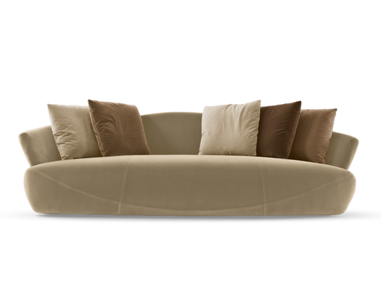 High End Floor Sample Solemyidae Sofa by Giorgetti Casa Design Group