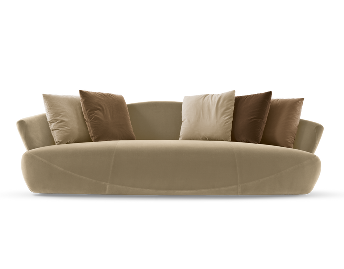 High End Floor Sample Solemyidae Sofa by Giorgetti Casa Design Group
