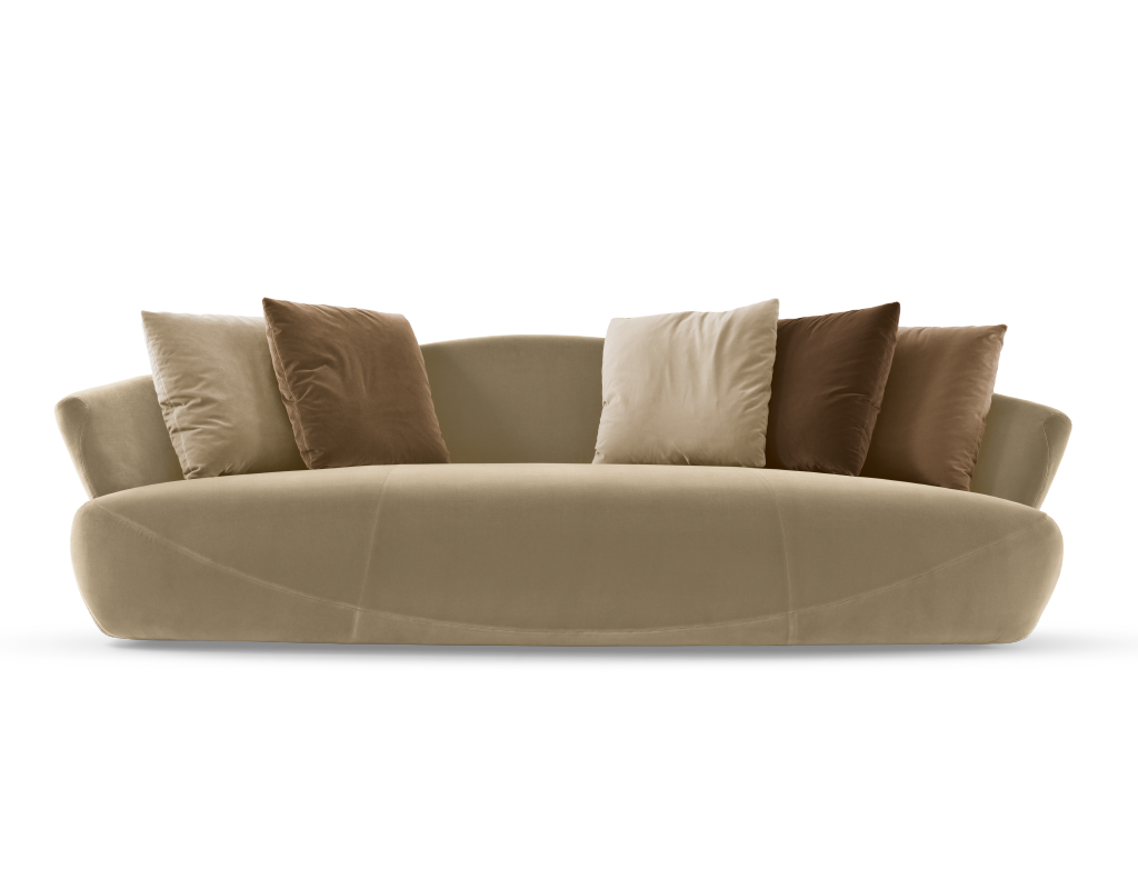 High End Floor Sample Solemyidae Sofa by Giorgetti Casa Design Group
