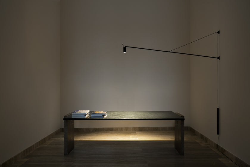 Floor Sample Swan Plug-in Wall Sconce by Nemo Lighting Casa Design Group